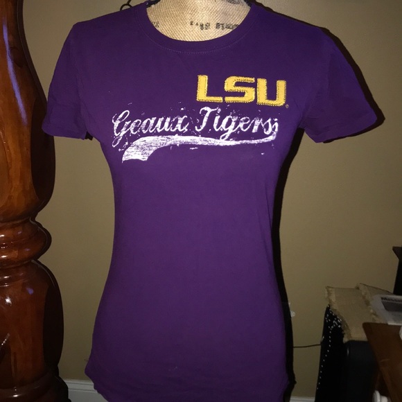 One Step Ahead Tops - Nice fitted LSU Tigers Shirt
